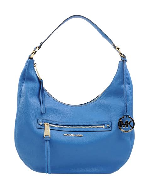 blue jean michael kors purse|Michael Kors blue shoulder bag.